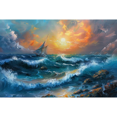 Storm Landscape Canvas